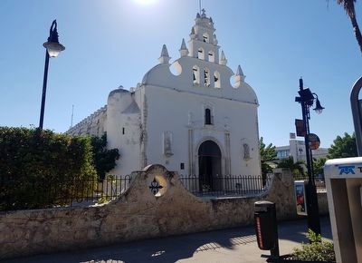 Temple of Santiago and Marker. Click for full size. Temple of Santiago and Marker image. Click for full size.