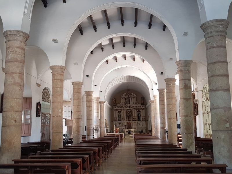 An interior view of the Temple of Santiago. Click for full size. An interior view of the Temple of Santiago image. Click for full size.