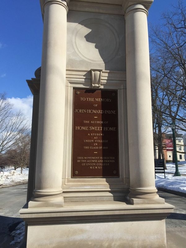 John Howard Payne Marker image. Click for full size.
