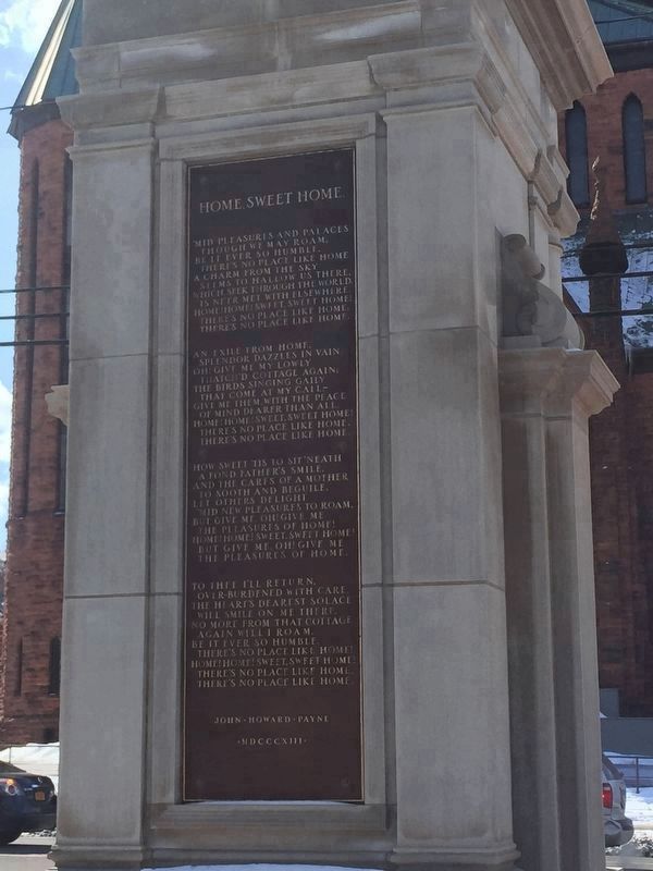 John Howard Payne Marker image. Click for full size.