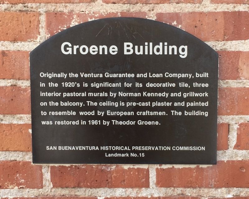 Groene Building Marker image. Click for full size.