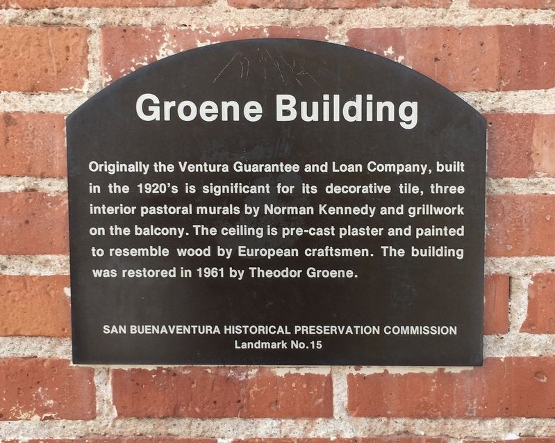 Groene Building Marker image. Click for full size.