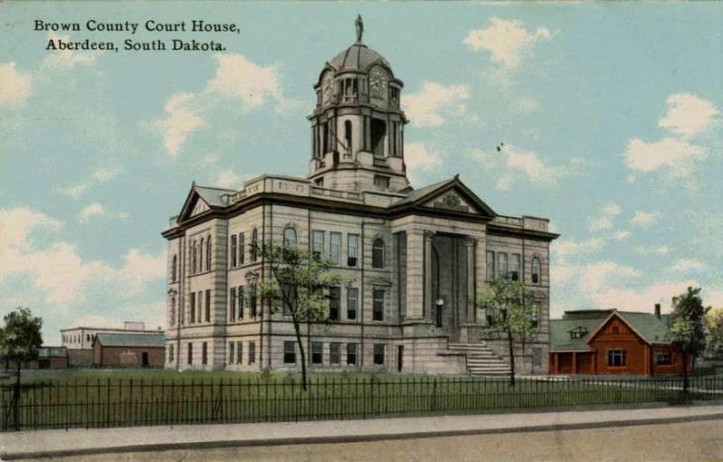 Brown County Courthouse, Aberdeen, SD image. Click for full size.
