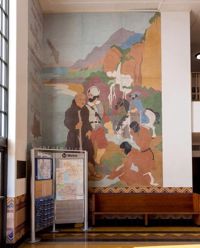 Santa Monica City Hall Lobby Murals. Click for full size. Santa Monica City Hall Lobby Murals image. Click for full size.