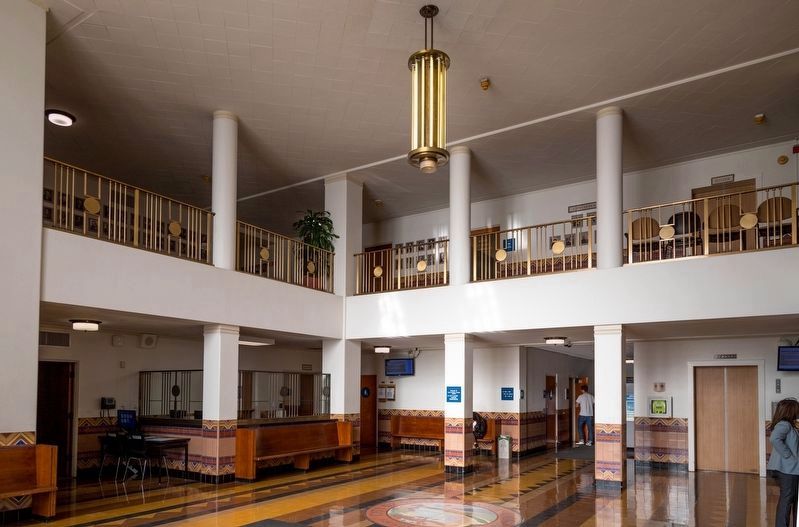 Santa Monica City Hall Lobby. Click for full size. Santa Monica City Hall Lobby image. Click for full size.