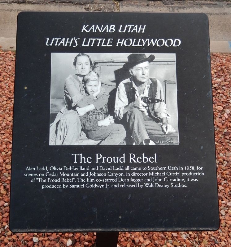 The Proud Rebel Marker. Click for full size. The Proud Rebel Marker image. Click for full size.