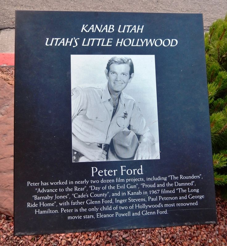 Peter Ford Marker. Click for full size. Peter Ford Marker image. Click for full size.