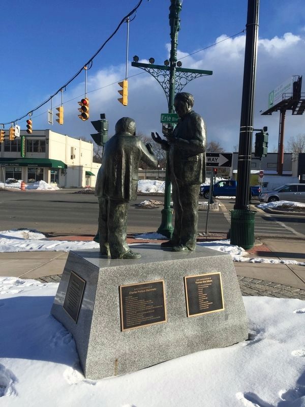 Edison and Steinmetz Marker image. Click for full size.
