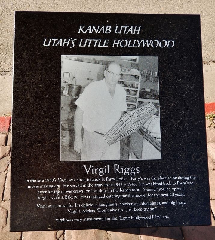 Virgil Riggs Marker. Click for full size. Virgil Riggs Marker image. Click for full size.