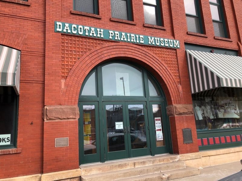Dacotah Prairie Museum Marker image. Click for full size.