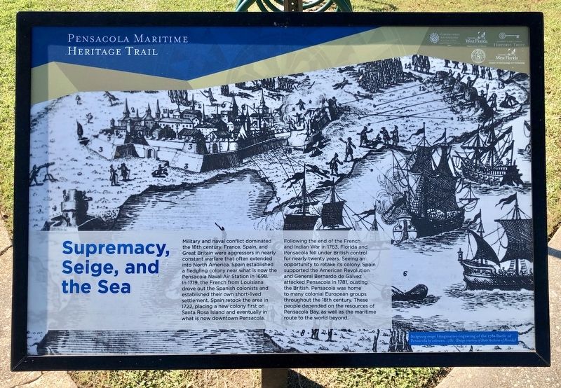 Supremacy, Siege and the Sea Marker image. Click for full size.