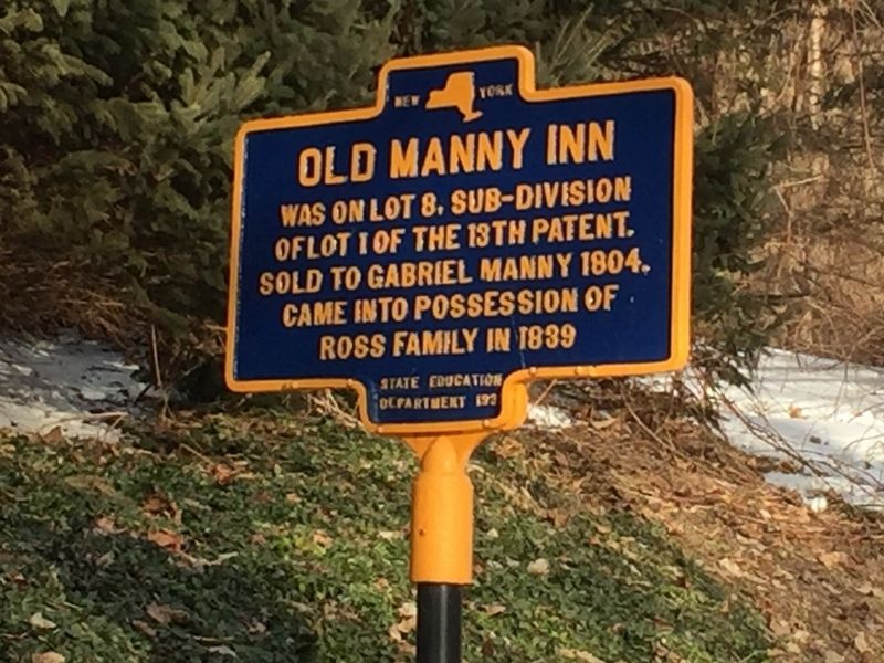 Old Manny Inn Marker image. Click for full size.