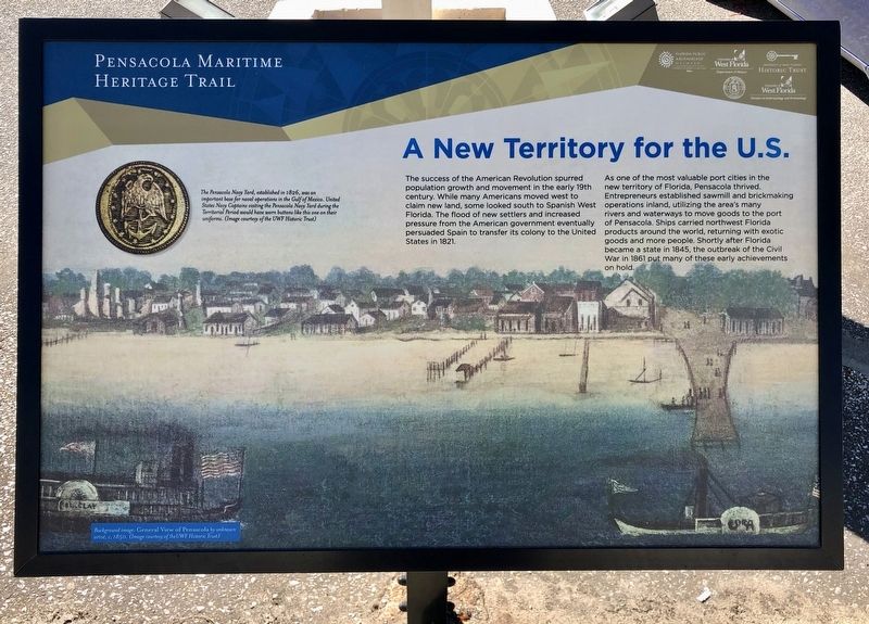 A New Territory for the U.S. Marker. Click for full size. A New Territory for the U.S. Marker image. Click for full size.