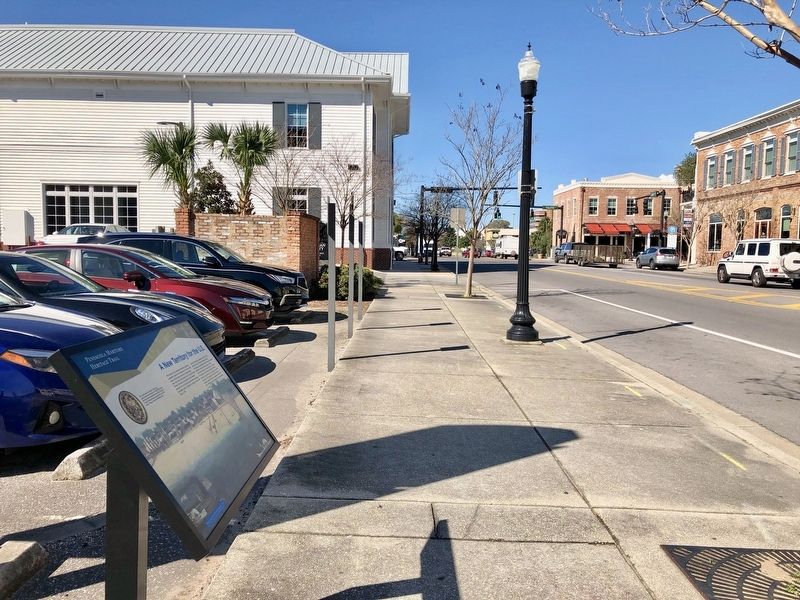 View from marker west on Main Street.. Click for full size. View from marker west on Main Street. image. Click for full size.