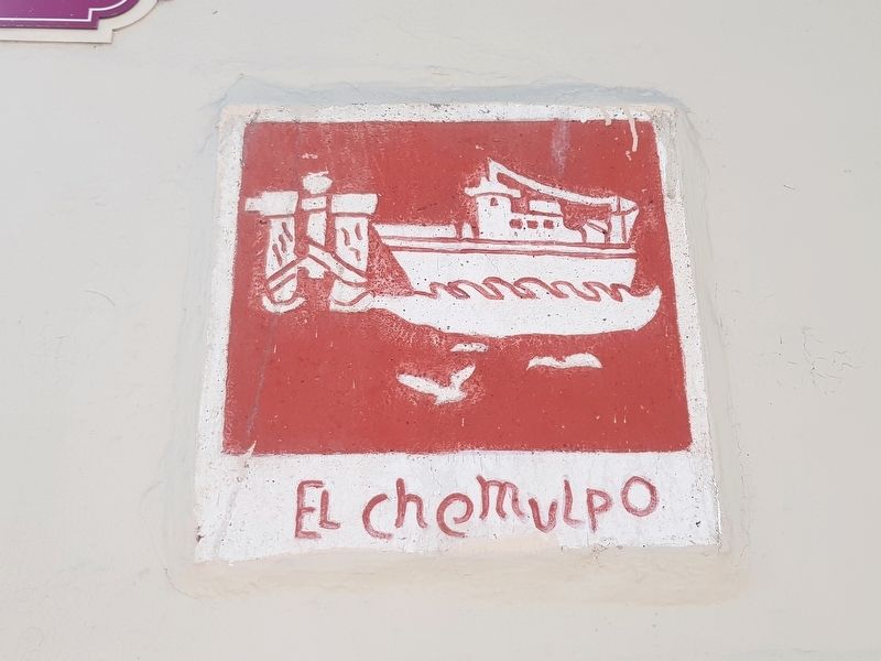 El Chemulpo corner tile. Click for full size. El Chemulpo corner tile image. Click for full size.