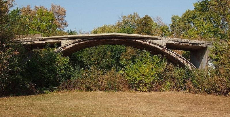 The bridge in 2012 before restoration image. Click for full size.