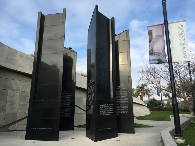Holocaust Monument. Click for full size. Holocaust Monument image. Click for full size.