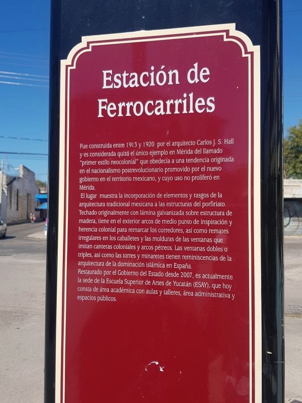 Railroad Station Marker. Click for full size. Railroad Station Marker image. Click for full size.