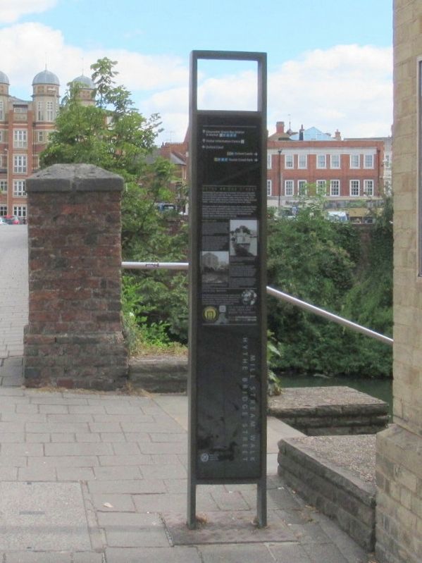 Hythe Bridge Street Marker. Click for full size. Hythe Bridge Street Marker image. Click for full size.
