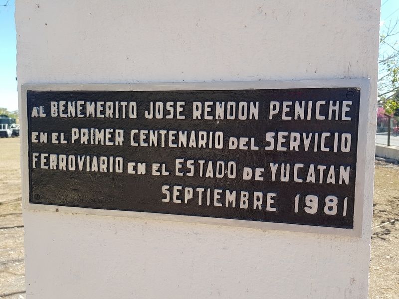 An additional Jos� Rend�n Peniche Marker image. Click for full size.