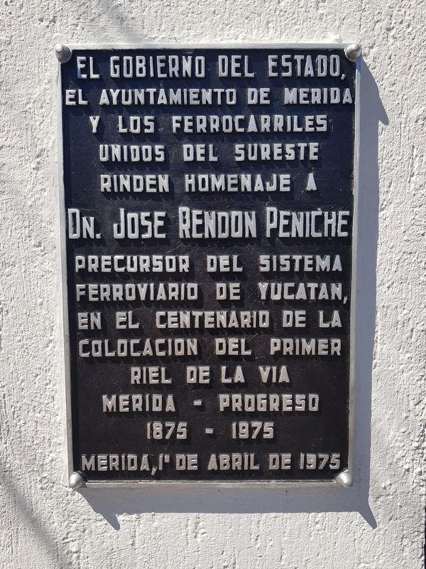 An additional Jos Rendn Peniche Marker image. Click for full size.