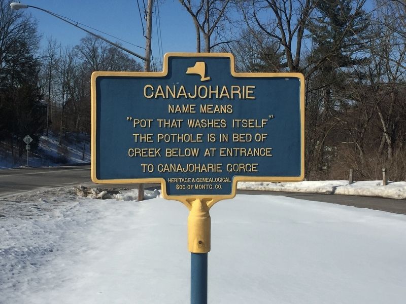 Canajoharie Marker image. Click for full size.