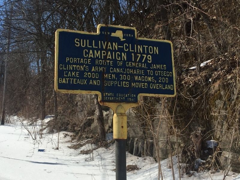 Sullivan-Clinton Campaign Marker image. Click for full size.