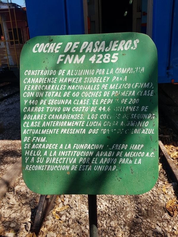 Passenger Car 4285 Marker. Click for full size. Passenger Car 4285 Marker image. Click for full size.