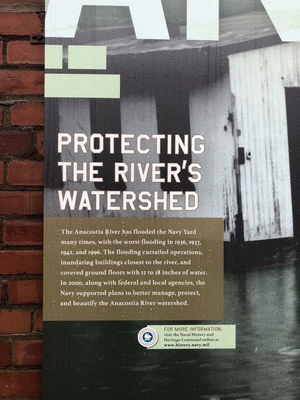 Protecting the River's Watershed Marker. Click for full size. Protecting the River's Watershed Marker image. Click for full size.