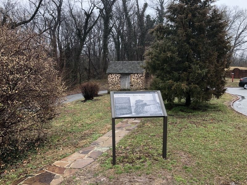 Frederick Douglass's Rustic Retreat Marker image. Click for full size.