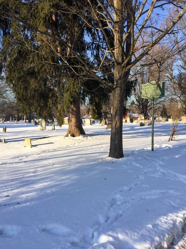 East Aurora Cemetery Marker. Click for full size. East Aurora Cemetery Marker image. Click for full size.