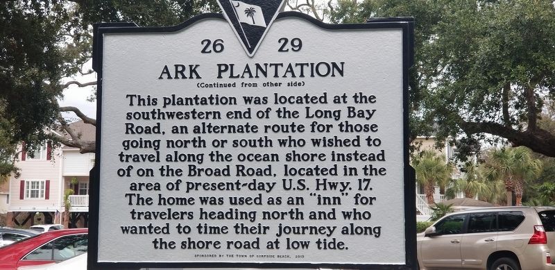 Ark Plantation Marker image. Click for full size.