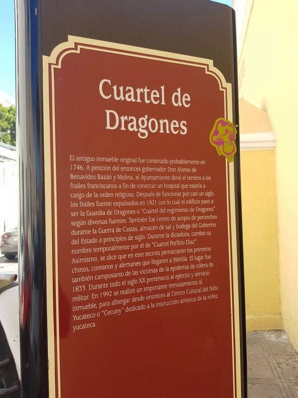 'Dragons' Quarters Marker. Click for full size. 'Dragons' Quarters Marker image. Click for full size.