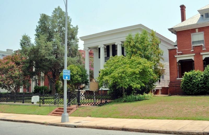 Judge Asa Holt House and marker image. Click for full size.
