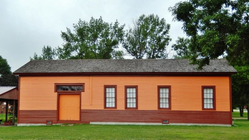 Chicago, Milwaukee, St. Paul & Pacific Depot<br>(<i>east side view</i>) image. Click for full size.