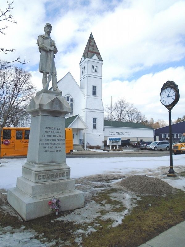 Civil War Memorial. Click for full size. Civil War Memorial image. Click for full size.