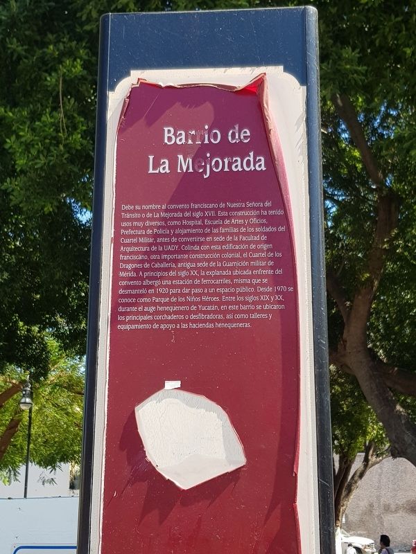 Neighborhood of La Mejorada Marker image. Click for full size.
