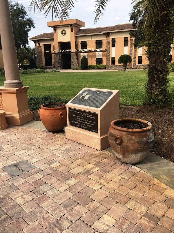 Lambert Plaza Marker. Click for full size. Lambert Plaza Marker image. Click for full size.