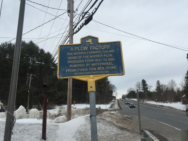 A Plow Factory Marker image. Click for full size.