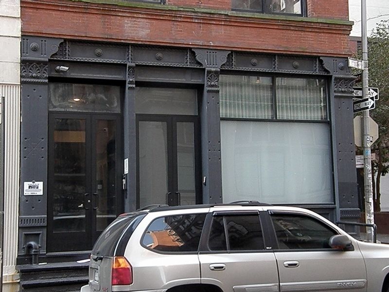 77 White Street cast iron facade. Click for full size. 77 White Street cast iron facade image. Click for full size.