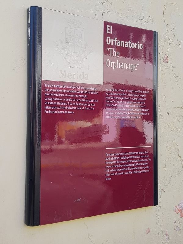 The Orphanage Marker. Click for full size. The Orphanage Marker image. Click for full size.