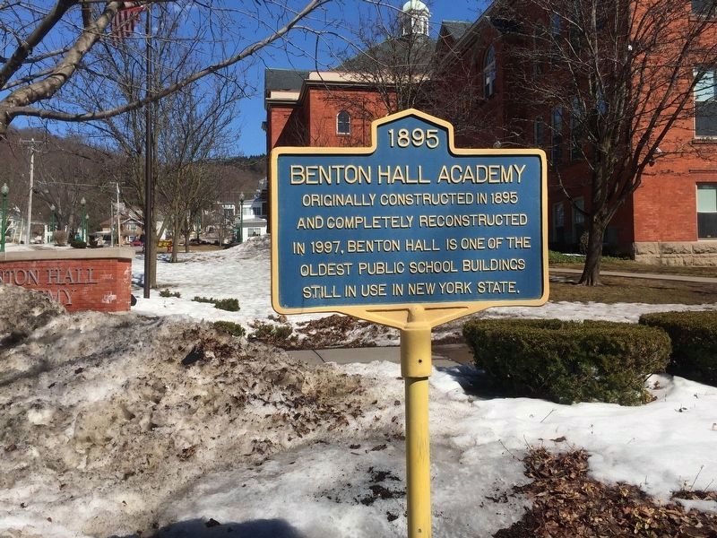Benton Hall Academy Marker image. Click for full size.