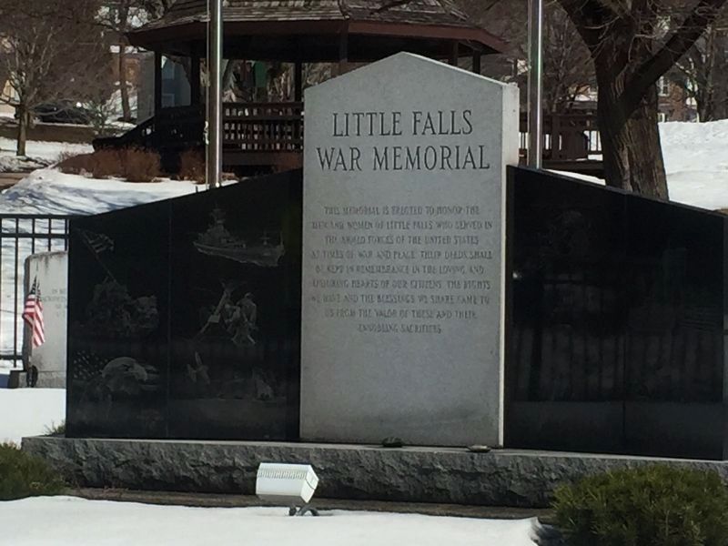 Little Falls Veteran Memorial image. Click for full size.