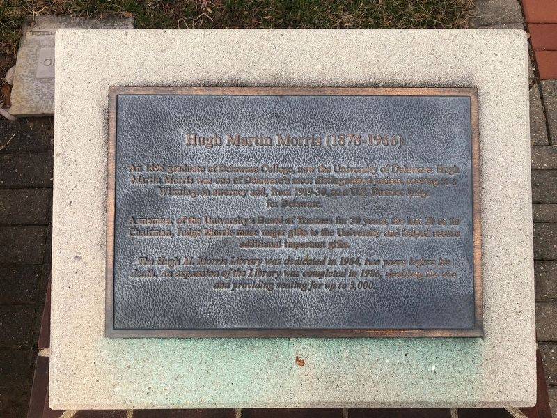 Hugh Martin Morris (1878-1966) Marker. Click for full size. Hugh Martin Morris (1878-1966) Marker image. Click for full size.