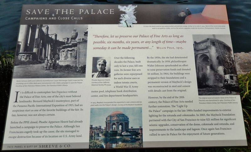 Save the Palace Marker. Click for full size. Save the Palace Marker image. Click for full size.