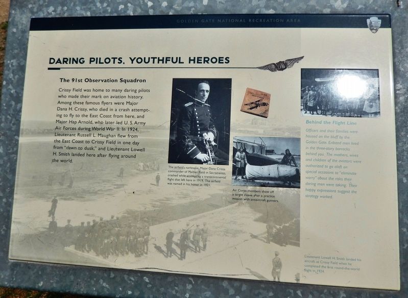 Daring Pilots, Youthful Heroes Marker image. Click for full size.