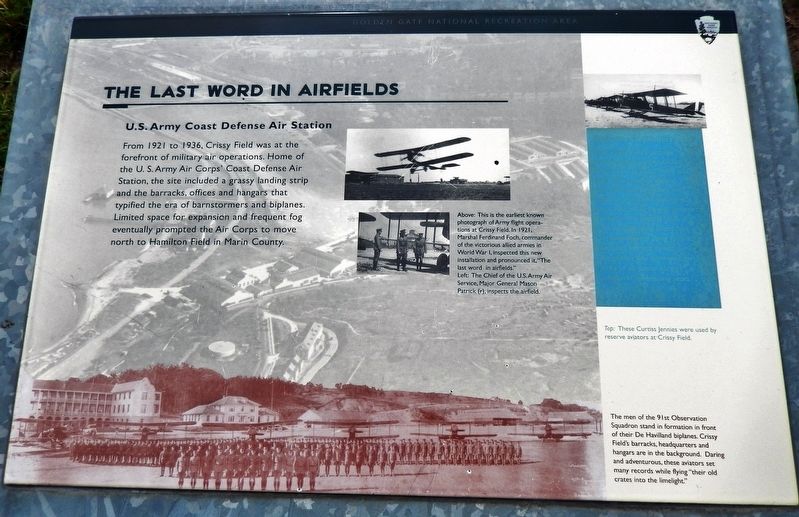 The Last Word in Airfields Marker image. Click for full size.