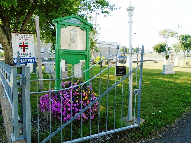 L'Eglise anglicane Saint Andrew's Anglican Church Marker. Click for full size. L'Eglise anglicane Saint Andrew's Anglican Church Marker image. Click for full size.
