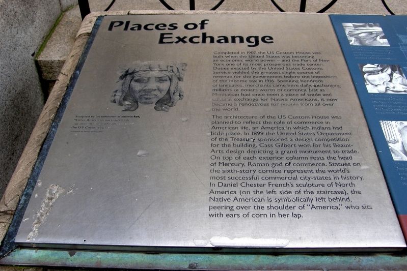 Places of Exchange Marker image. Click for full size.