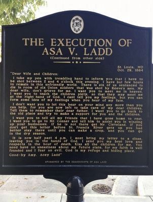 The Executiom of Asa V. Ladd side 2 image. Click for full size.